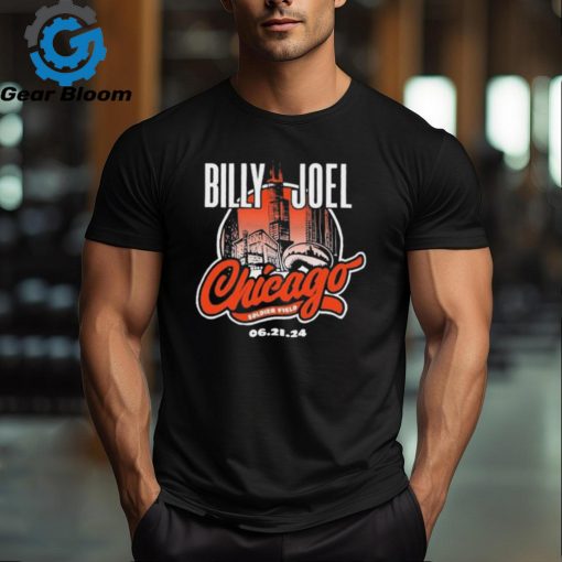 Official June 21 2024 Billy Joel Chicago Il Shirt