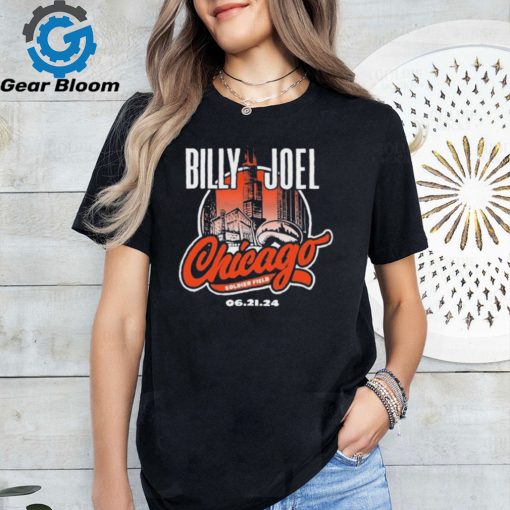 Official June 21 2024 Billy Joel Chicago Il Shirt