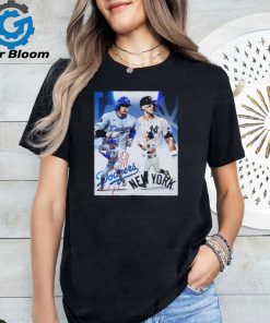 Official Los Angeles Dodgers vs New York Yankees 2024 Game Dueling Shirt