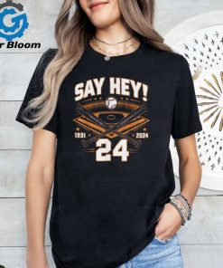 Official Mays Willie Tribute San Francisco say hey 1931 2024 Shirt