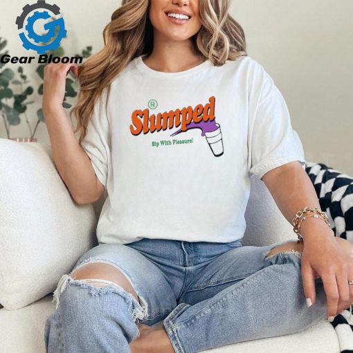 Official Newport Slumped Sip With Pleasure t shirt