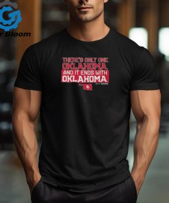 Official Oklahoma Sooners There’s Only One Oklahoma And It Ends With Oklahoma T Shirt