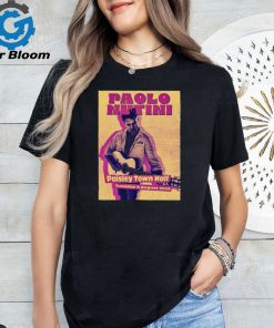 Official Paolo Nutini Aug 6 2024 Paisley Town Hall in Paisley Poster Shirt