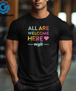 Official Pride Month All Are Welcome Here WGI Sport Of The Arts t shirt