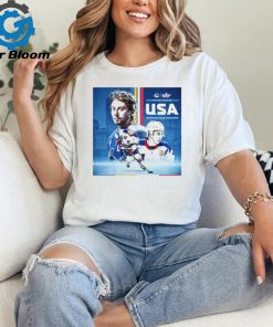 Official Quinn Hughes named to Team USA for the 4 Nations Face Off Shirt