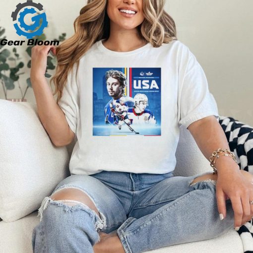 Official Quinn Hughes named to Team USA for the 4 Nations Face Off Shirt