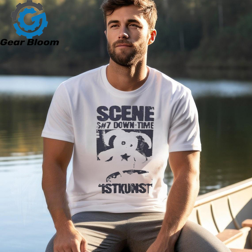 Official Scene S#7 Down Time Istkunst Rabbit T shirt Official Scene S#7 Down Time Istkunst Rabbit T shirt