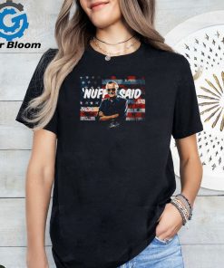 Official Stan Lee Nuff Said America Flag Signature shirt