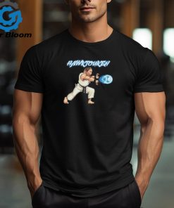 Official Street Fighter Ryu Hawk Tuah Hawktouken Shirt