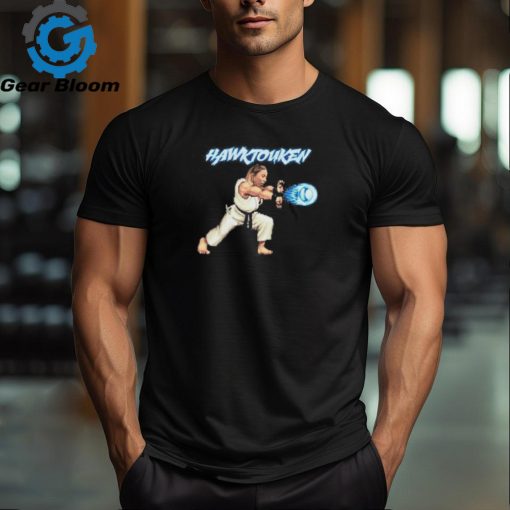 Official Street Fighter Ryu Hawk Tuah Hawktouken Shirt