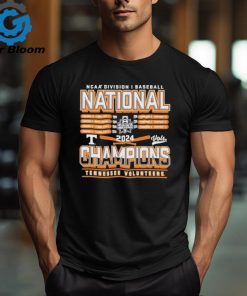 Official Tennessee Volunteers 2024 NCAA Men’s Baseball College World Series Champions Schedule T Shirt