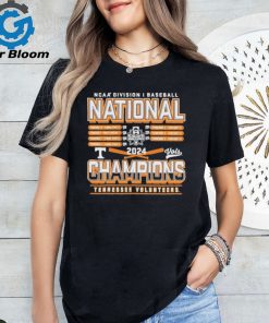 Official Tennessee Volunteers 2024 NCAA Men’s Baseball College World Series Champions Schedule T Shirt