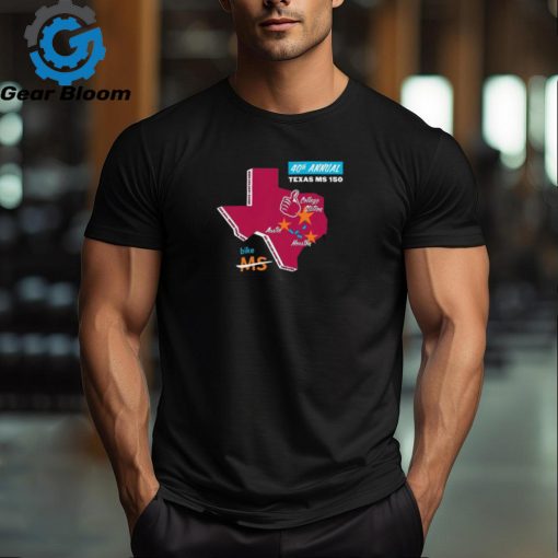 Official Texas A&M Aggies 40th annual Texas MS 150 Commemorative 2024 Shirt