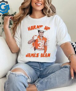 Official Texas Longhorns Horns Up James Dean Shirt