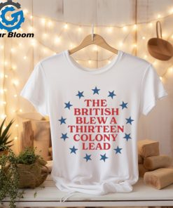 Official The British Blew A 13 Colony Lead Shirt