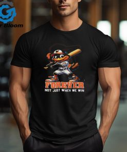Official The Oriole Bird Baltimore Orioles Forever Not Just When We Win Shirt