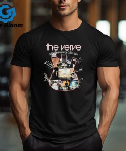 Official The Verve 35th Anniversary Collection signatures t shirt