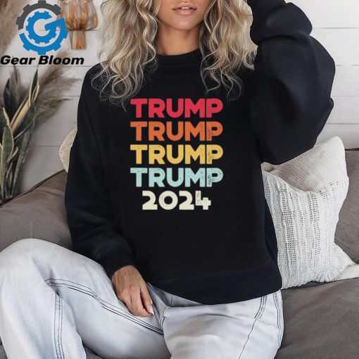 Official Trump 2024 Sunset Election T Shirt