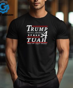 Official Trump Make America 2024 Hawk Funny Spit On That Thang Shirt