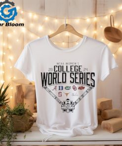 Original Official 2024 Women’s College World Series 8 Teams Bound Shirt