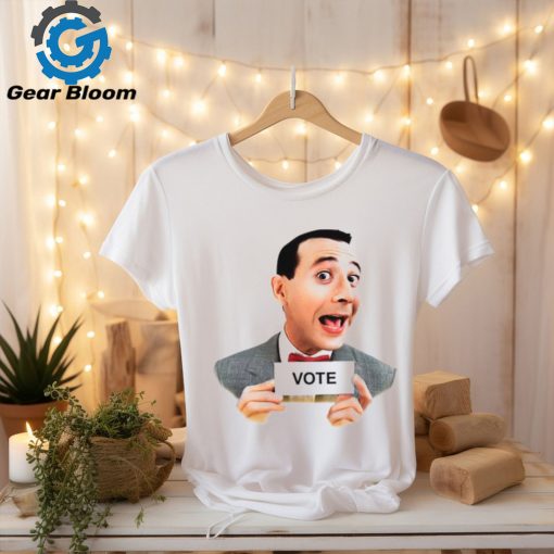 Peewee Secret Word Vote T Shirt