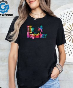 Poodle Dogfather Tie Dye Father's Day T Shirt