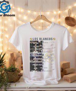 Real Madrid Team Players Los Blancos 2024 Signatures shirt