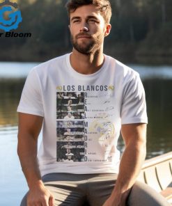 Real Madrid Team Players Los Blancos 2024 Signatures shirt