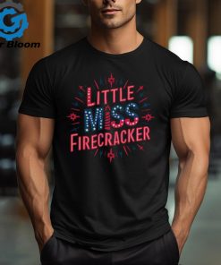 Retro Little Miss Firecracker 4th Of July SVG shirt