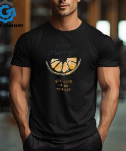 Simply Orange See Good In All Things Citrus Graphic Tee shirt