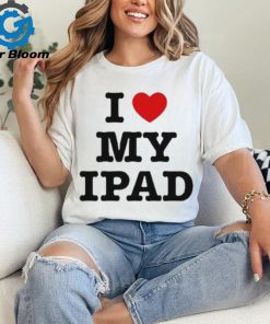 Suki Waterhouse Wearing I Love My Ipad Shirts