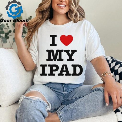 Suki Waterhouse Wearing I Love My Ipad Shirts