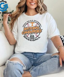 Tennessee Volunteers 2024 NCAA Men’s Baseball College World Series Champions Locker Room T Shirt