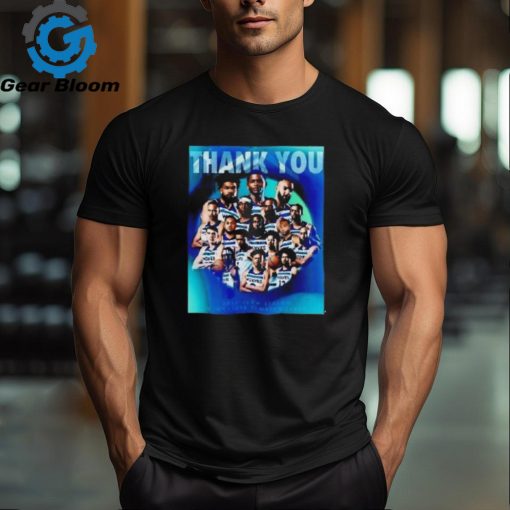 Thank You Minnesota Timberwolves Nba 2023 2024 Season Shirt