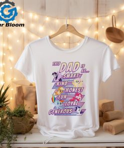 This Dad is as smart kind honest fun loyal generous unicorns shirt