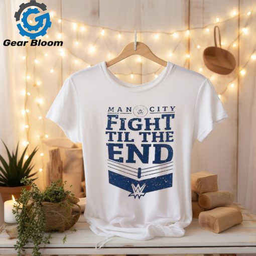 WWE x Manchester City Fight til the End T Shirt