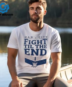 WWE x Manchester City Fight til the End T Shirt