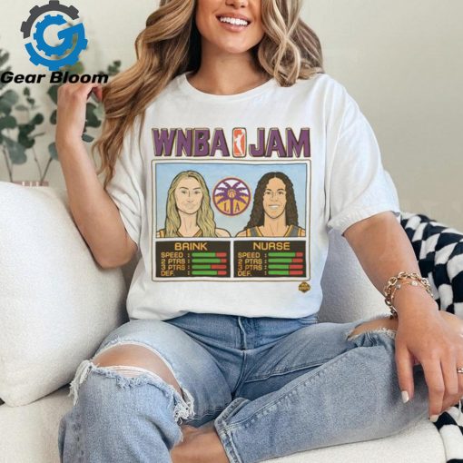 Wnba Jam Sparks Brink And Nurse Shirt