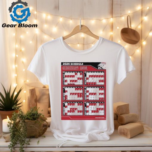 2025 Schedule Cincinnati Reds shirt