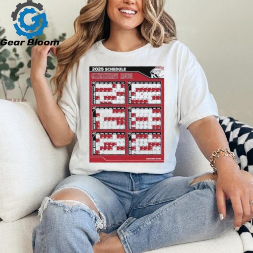 2025 Schedule Cincinnati Reds shirt