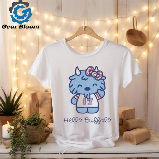 Buffalo Bills Hello Buffalo Mascot T shirt