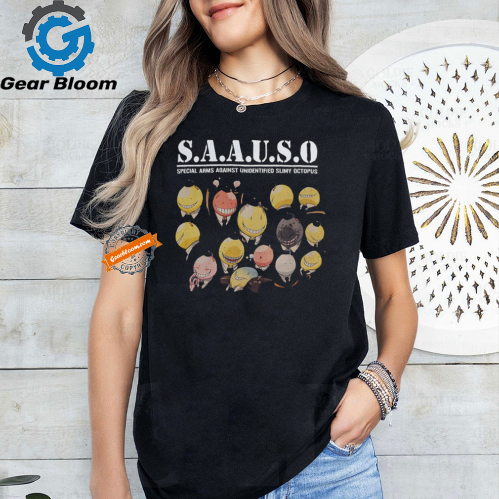 Assassination Classroom   S.A.A.U.S.O Faces   T Shirt