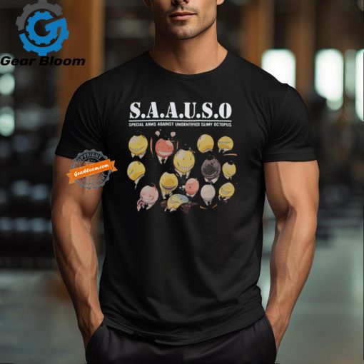 Assassination Classroom   S.A.A.U.S.O Faces   T Shirt