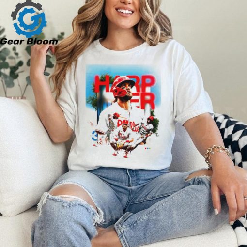 Bryce Harper Philadelphia Phillies number 3 picture collage shirt