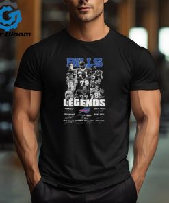 Buffalo Bills All The Legends Of Best Team Signatures Shirt