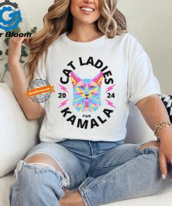 Cat Ladies For Kamala 2024 Shirt