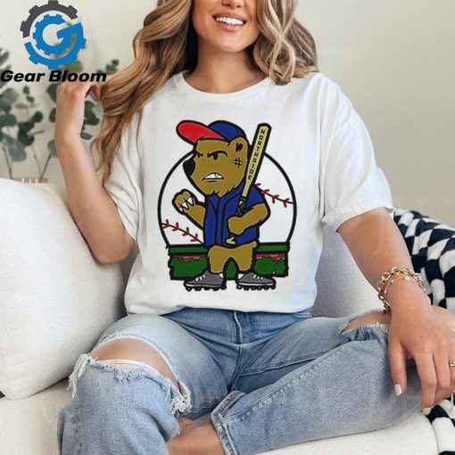 Chicago Cubs angry bear logo shirt