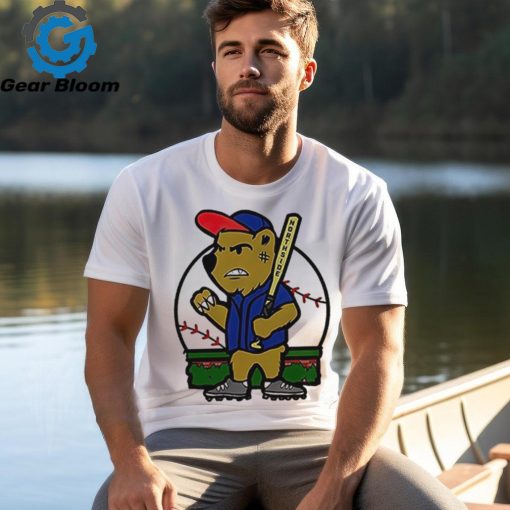 Chicago Cubs angry bear logo shirt