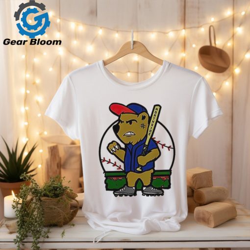 Chicago Cubs angry bear logo shirt