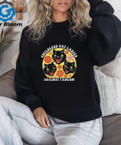 Childless Cat Ladies Against Fascism Kamala Harris 2024 Feminist T shirt